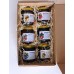 Dárkové balení na 6 džemů nebo pečených čajů v krabici - téma bylinky